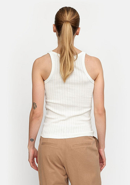 Esella organic cotton pointelle tanktop