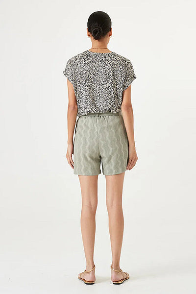 Ladies short green