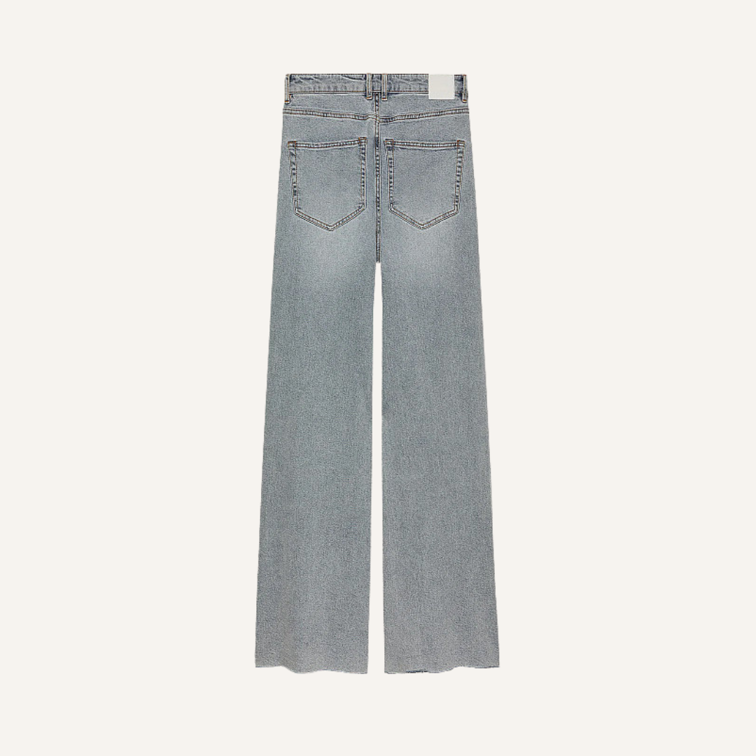 Cut to length jeans