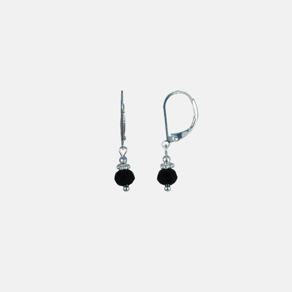 Extra small earrings silver