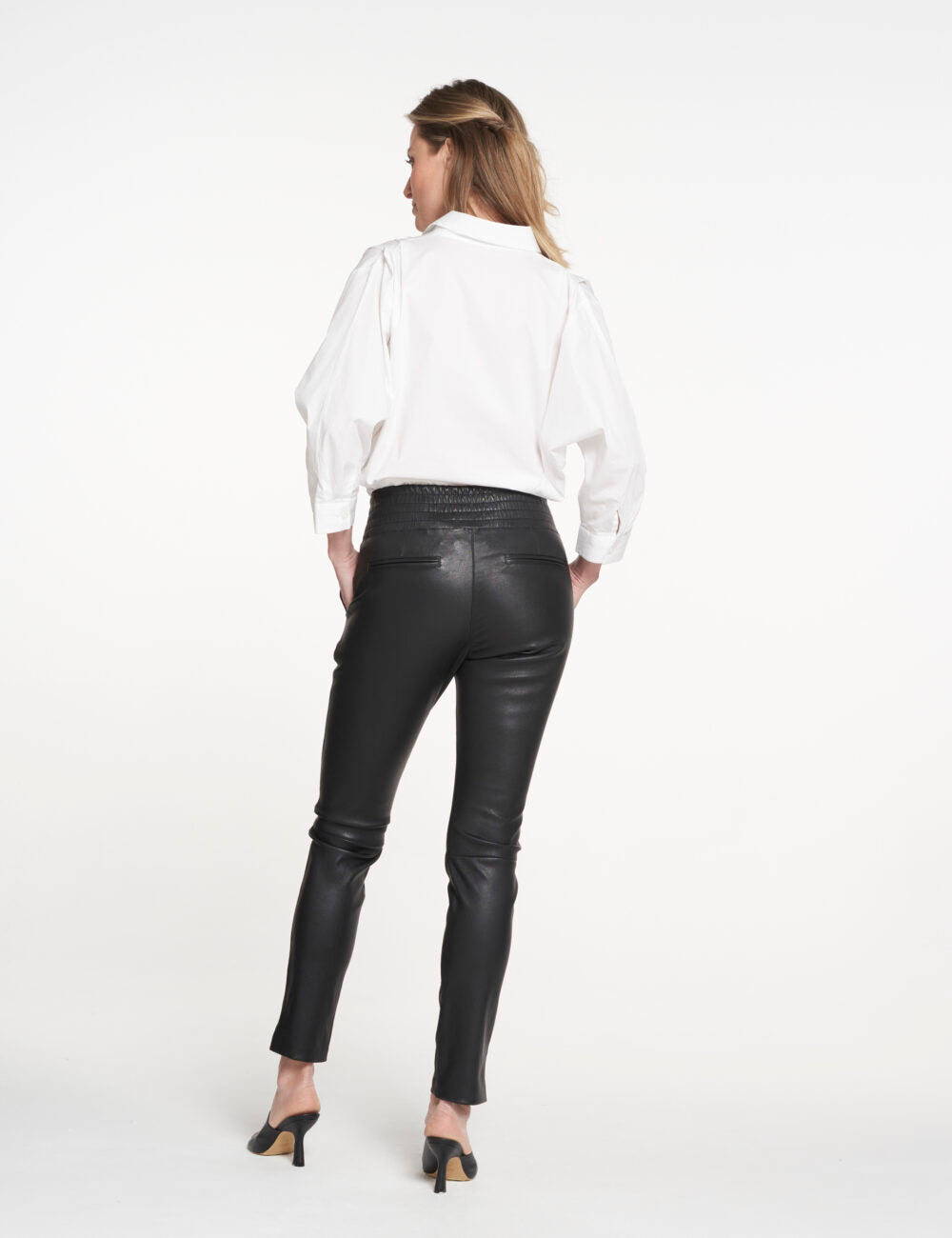 Colette leather pants
