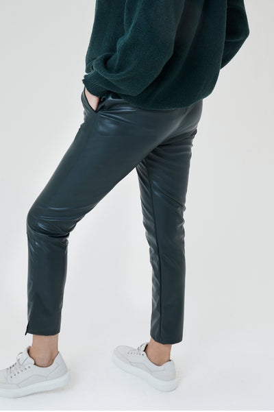 Evy faux leather trousers